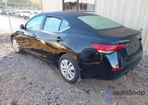 2025 Nissan Sentra S из США, поврежденный, VIN 3N1AB8BV3SY346707